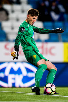 Goalkeeper Andreas Christopher Linde of Molde