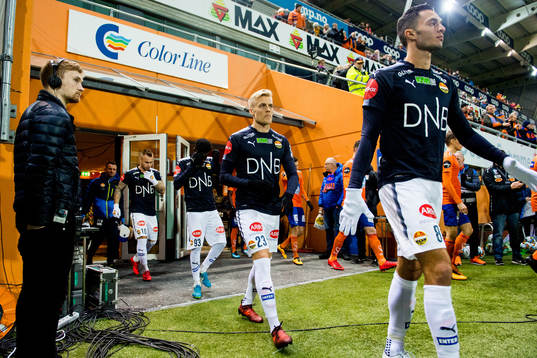 Eirik Ulland Andersen and Bassel Jradi of Strømsgodset