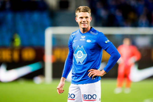 Bjørn Bermann Sigurdarson of Molde smiles