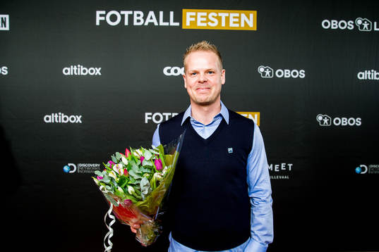 Christian Michelsen, head coach of Kristiansund, poses for