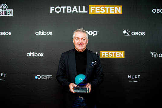 Kåre Ingebrigtsen of Rosenborg poses for a portrait with