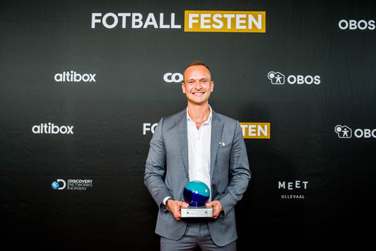 Truls Waaktaar Schøne, of Strømsgodset's supporter group