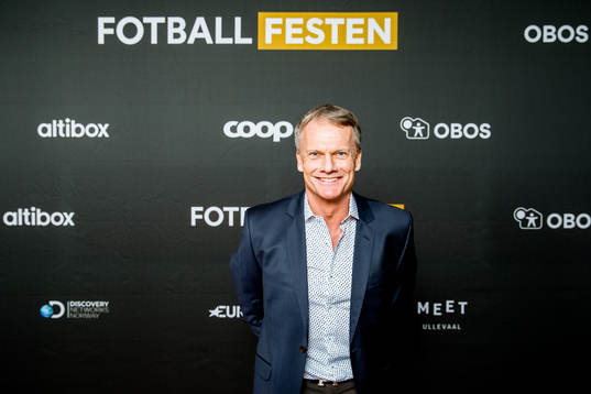 Frode Grodås, goalkeeper coach of Norway, poses for a