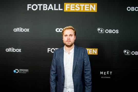 Jon Martin Henriksen, journalist of VG, poses for a portrait