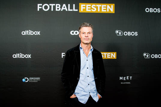 Vegard Hansen, head coach of Mjøndalen, poses for a