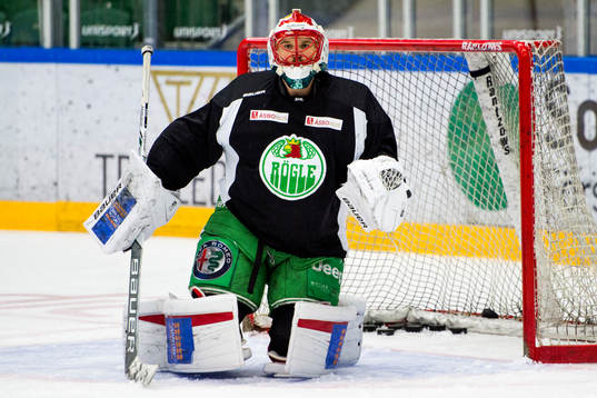 Rögles målvakt Justin Pogge