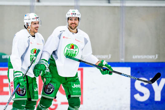 Rögles Daniel Widing och Ludvig Rensfeldt