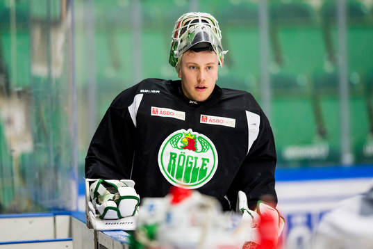 Rögles målvakt Emil Kruse