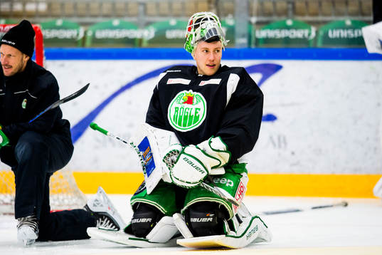 Rögles målvakt Emil Kruse