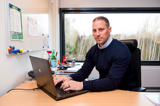 Rögles sportchef Chris Abbott