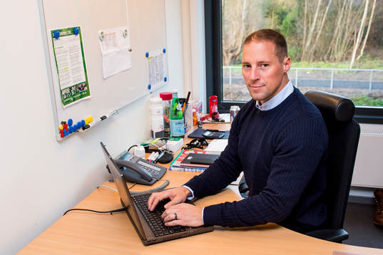 Rögles sportchef Chris Abbott