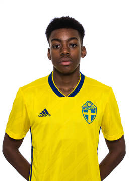 Anthony Elanga i P15/02-landslaget