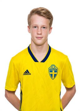 David Edvardsson i P15/02-landslaget