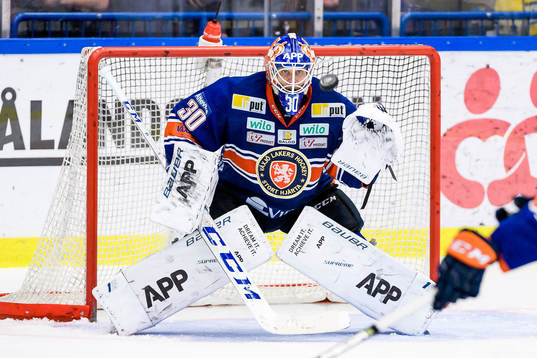 Växjös målvakt Viktor Fasth