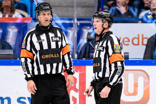 Domare Mikael Nord och Daniel Winge