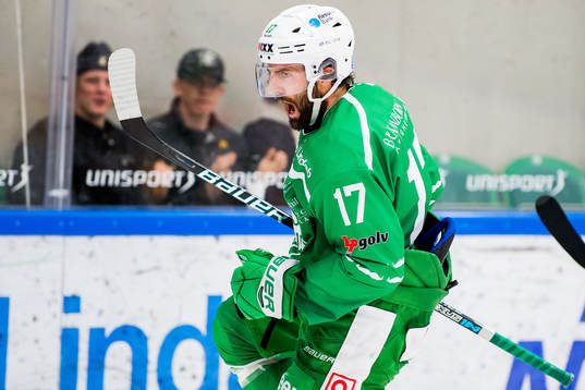 Rögles Taylor Matson jublar