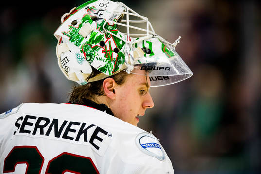 Frölundas målvakt Johan Mattsson