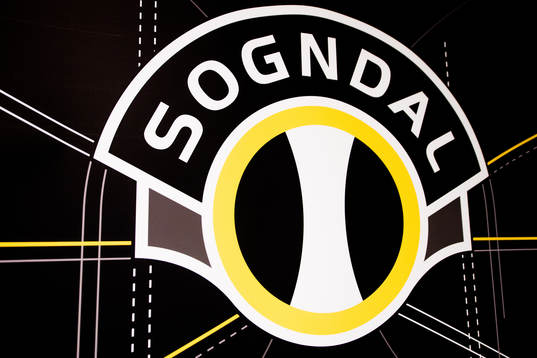 The logo of Sogndal at Fosshaugane Campus
