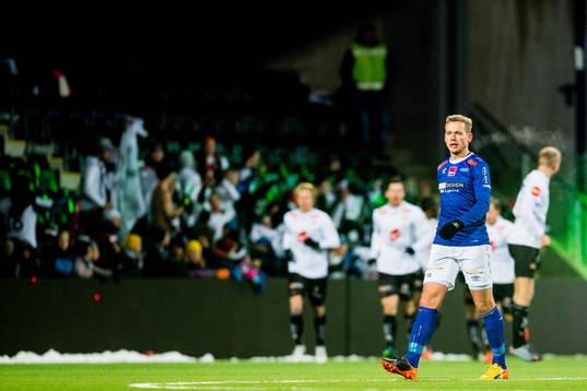 Øyvind Storflor of Ranheim looks dejected