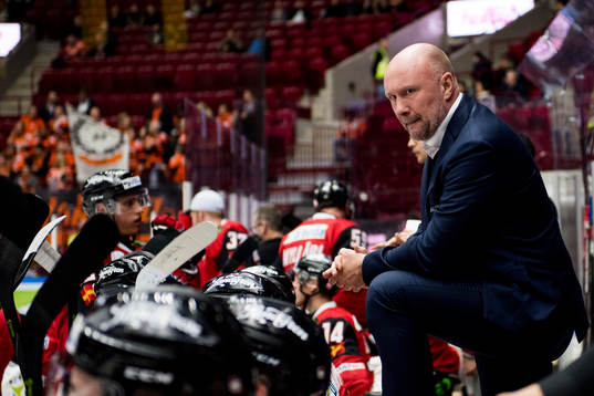 Malmö Redhawks tränare Peter Andersson