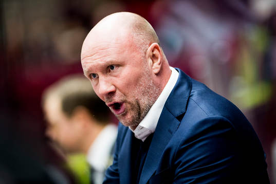 Malmö Redhawks tränare Peter Andersson