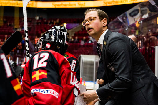 Malmö Redhawks assisterande tränare Martin Filander