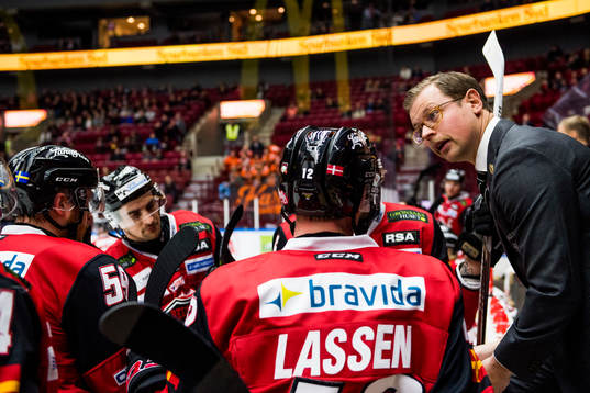 Malmö Redhawks assisterande tränare Martin Filander