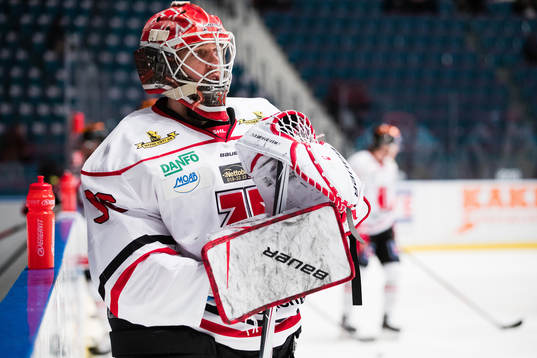 Örebros målvakt Axel Brage
