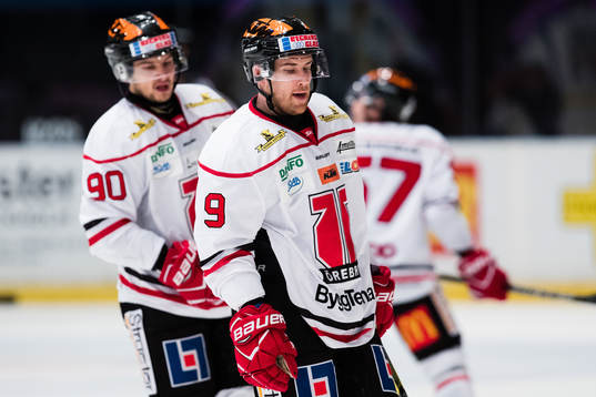 Örebros Libor Hudacek och Tylor Spink deppar