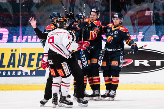 Djurgårdens Andreas Engqvist jublar