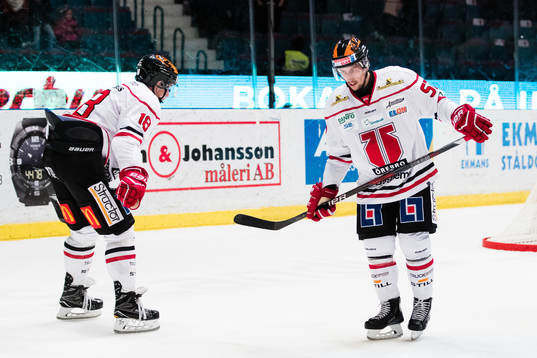 Örebros Joakim Andersson och Daine Todd deppar