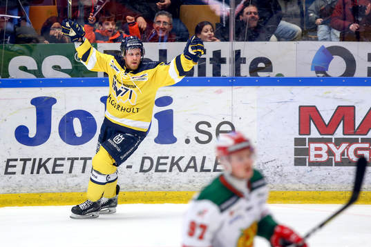 s Mattias Tedenby jublar