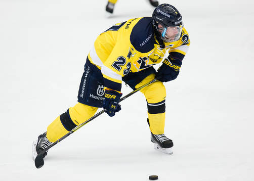 s Robin Figren skjuter och gör mål till 3-0