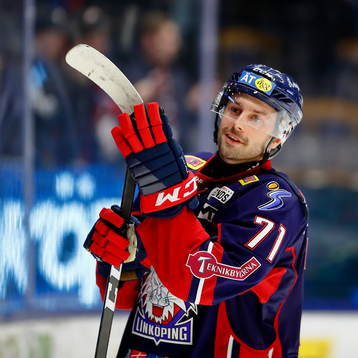 Linköpings Daniel Olsson Trkulja jublar