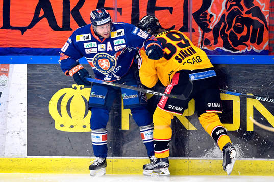Växjös Erik Josefsson och Luleås Ryan Johnston