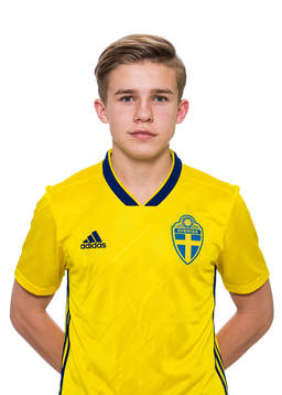 Isak Dahlqvist i P16/01-landslaget