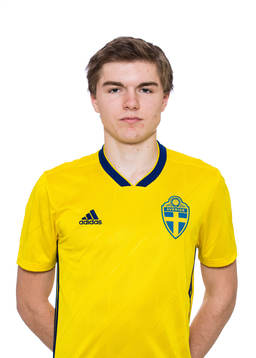 Nils Garpedal i P16/01-landslaget