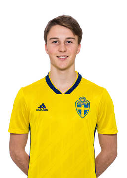 Oliver Gustafson i P16/01-landslaget