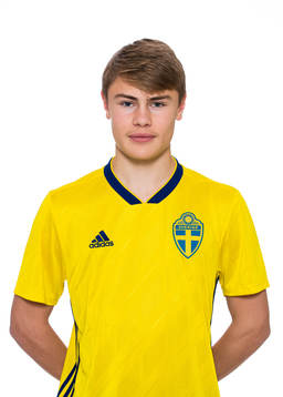Isac Harrysson i P16/01-landslaget