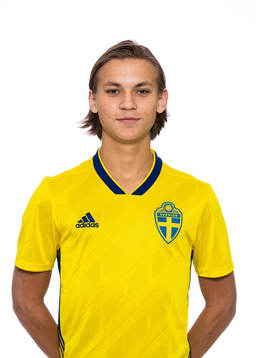 Noah Alexandersson i P16/01-landslaget
