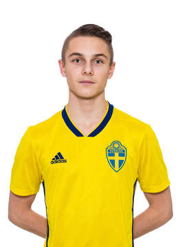 Albin Palmlöv i P16/01-landslaget