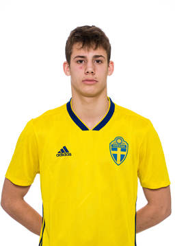 Gabriel Wallentin i P16/01-landslaget
