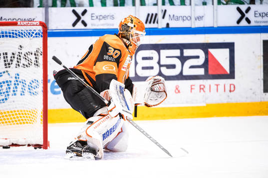 Karlskronas målvakt Henrik Lundberg