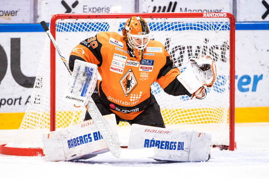 Karlskronas målvakt Henrik Lundberg