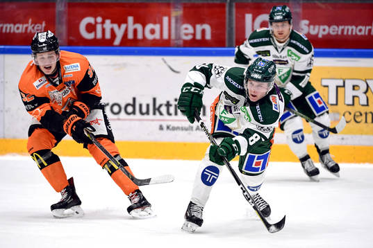 Karlskronas Henrik Törnqvist och Färjestads Lucas