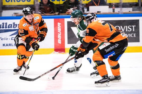 Färjestads Joakim Nygård, Karlskronas Henrik Törnqvist