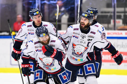 Linköpings Jimmy Andersson jublar