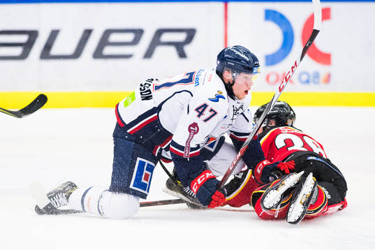 Linköpings Anton Karlsson och Luleås Emil Larsson