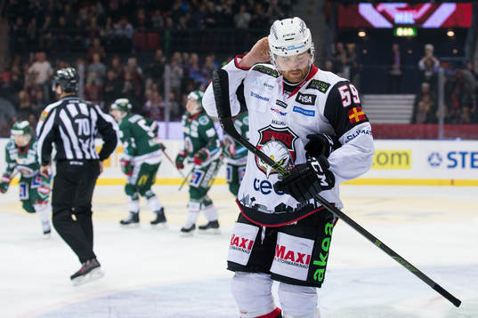 Malmö Redhawks Anton Mylläri deppar
