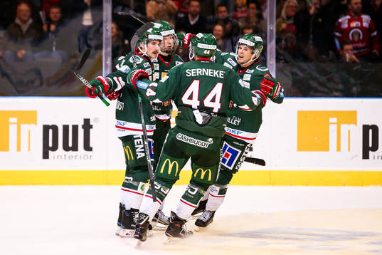 Frölundas Rasmus Dahlin jublar